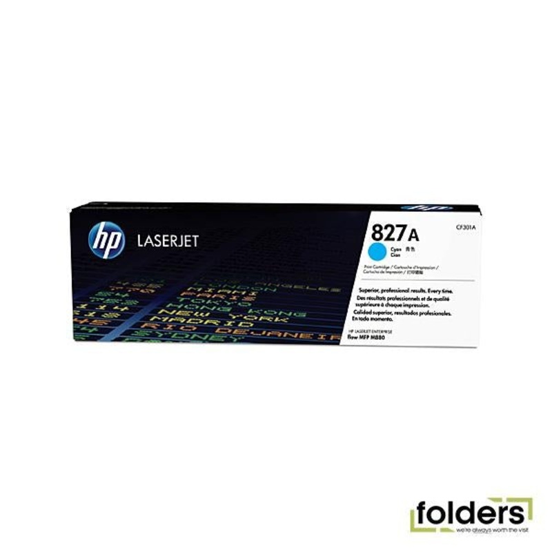 HP #827A Cyan Toner CF301A