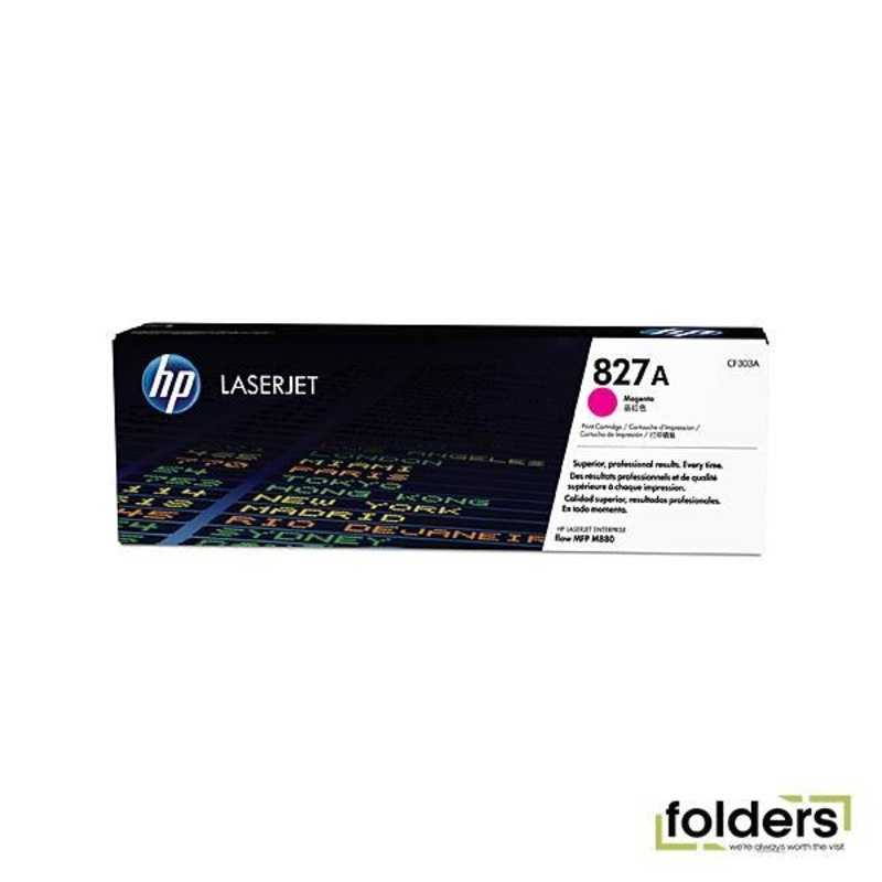 HP #827A Magenta Toner CF303A