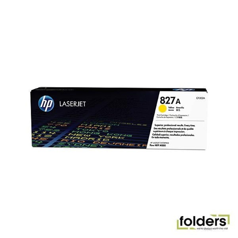 HP #827A Yellow Toner CF302A