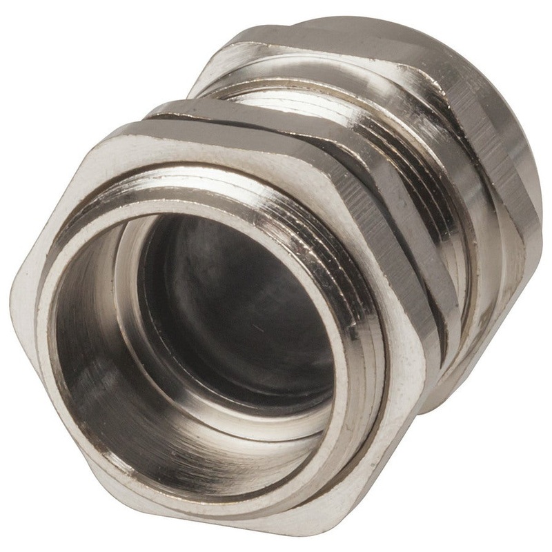 IP68 Nickle Plated Copper Cable Glands 10 to 14mm - 2 Pack