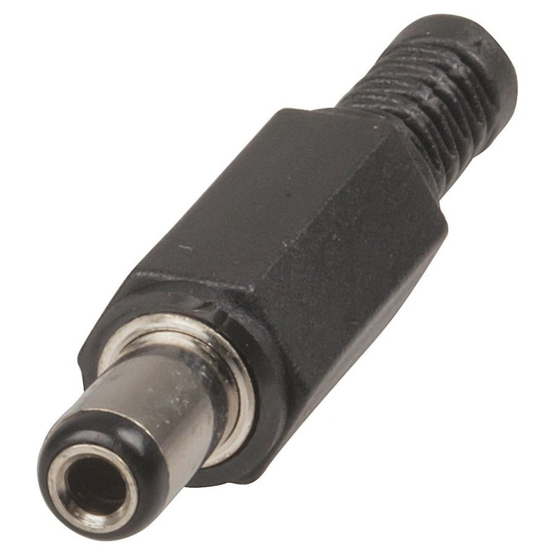 2.5mm DC Power Line Connector 10mm shaft