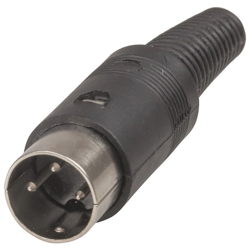 3 Pin DIN Line Plug PP0302