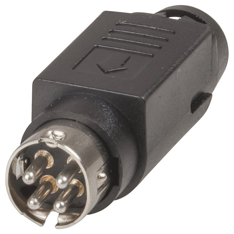 4 Pin Mini DIN Plug PP0362