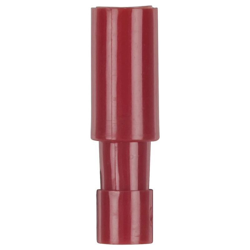 4mm Bullet Female - Red - Pk.8