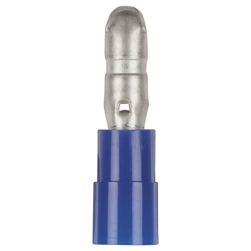 4mm Bullet Male - Blue - Pk.8
