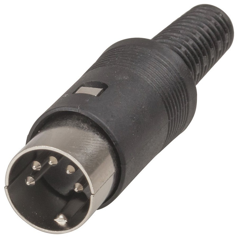 5 Pin DIN Line Plug PP0304