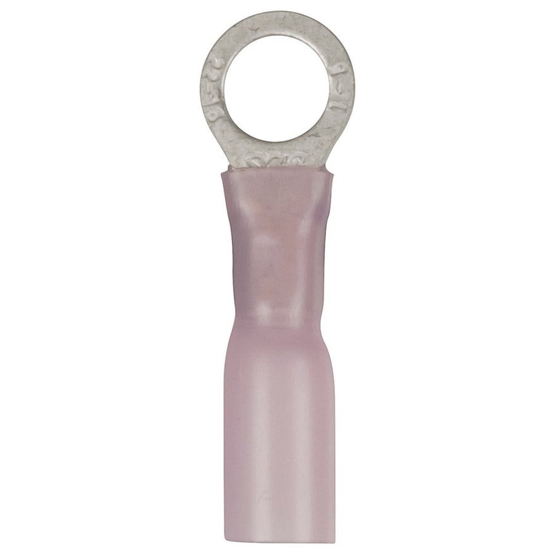 Eye Terminal Connectors - Red  (Pack of 8)