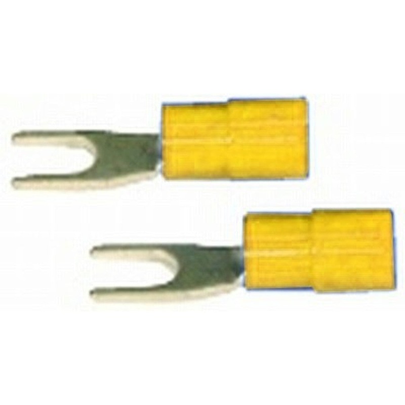 Forked Spade - Yellow - Pk.100