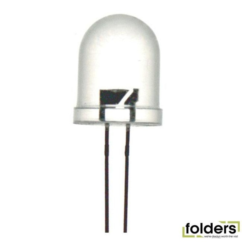 Green 10mm led 51000mcd round clear