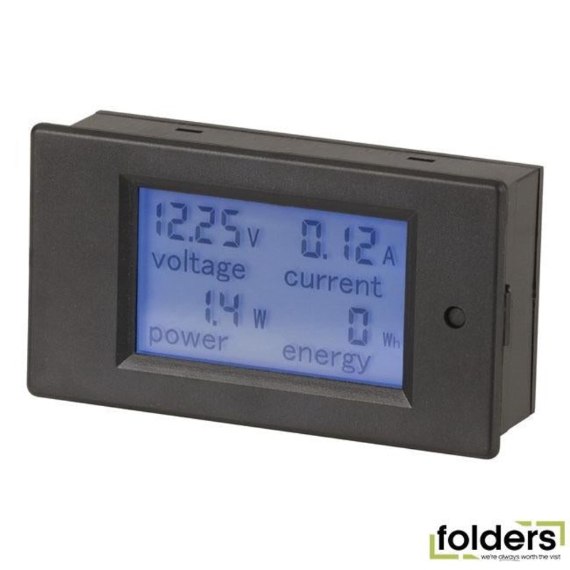 100a 6.5-100v dc power meter with external shunt