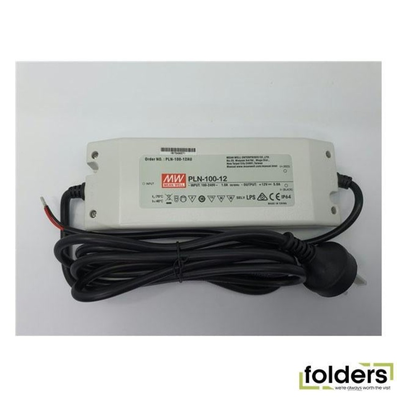 12vdc 5a led power supply - 100w