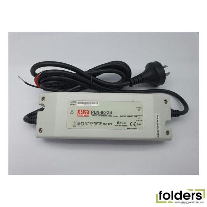 24v 2.5a led power supply - 60w