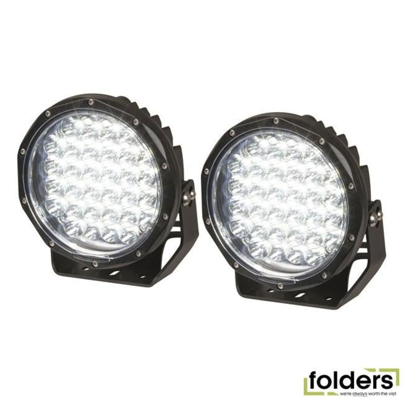 6000 lumen 7 inch solid led driving light sold as pair