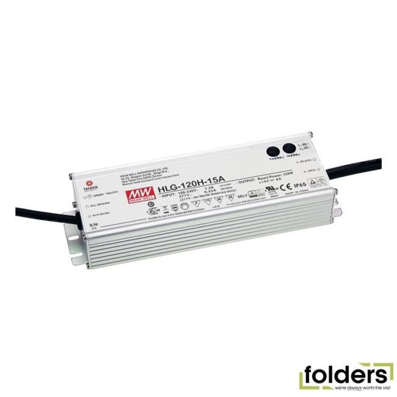 Psu led 120w 10a mw hlg-120h-12a