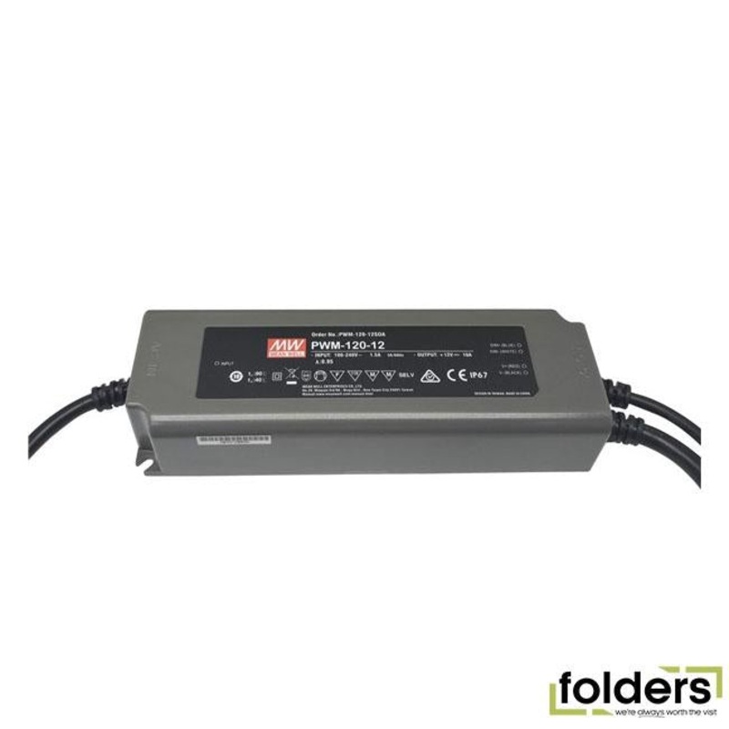 Psu led 12v 120w 10a mw pwm-120-12