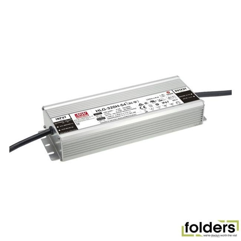 Psu led 320w 6.7a mw hlg-320h-48