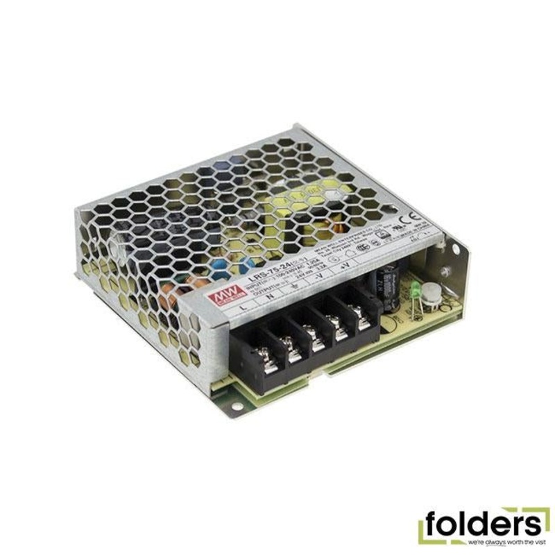 Psu smps 15v 5a 75w m/frm lrs-75-15