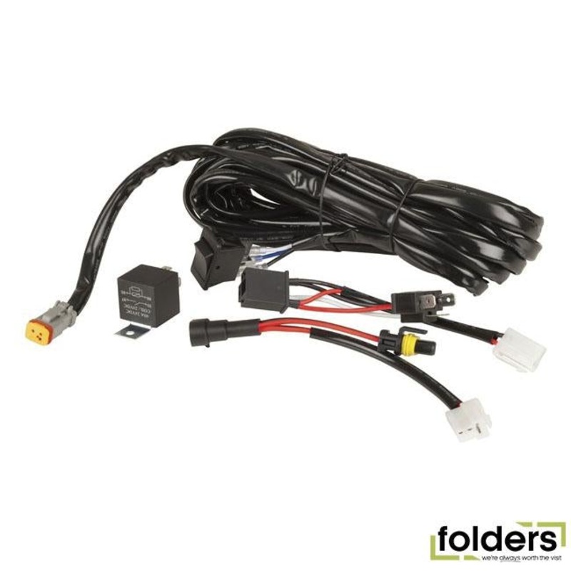 Single deutsch connector wiring harness