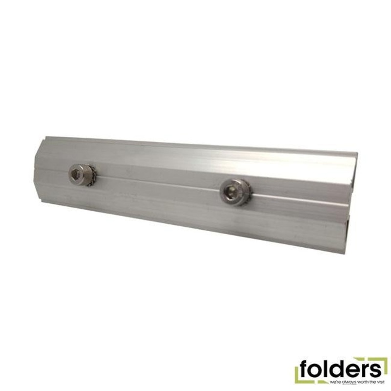 Solar panel mounting rail splice