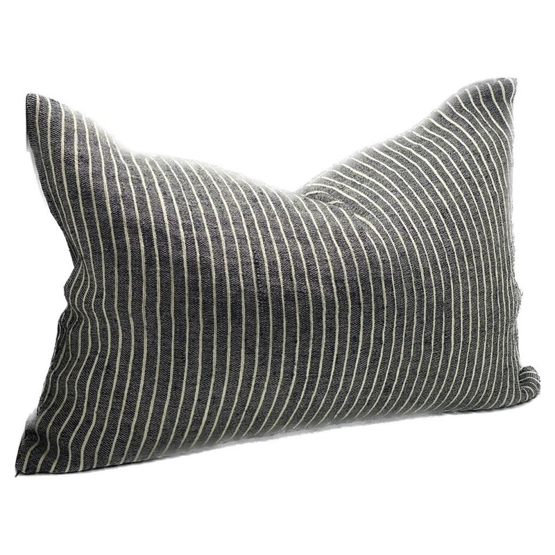 Rembrandt Linen Cushion Cover - Black SC9045