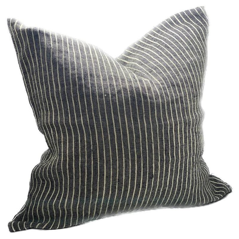Rembrandt Linen Cushion Cover - Black SC9046