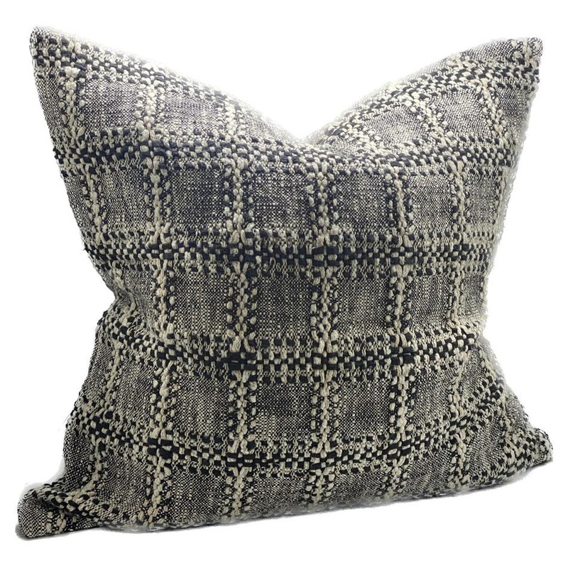 Rembrandt Linen Cushion Cover - Black SC9054