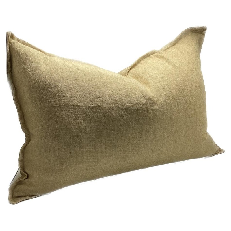 Rembrandt Linen Cushion Cover - Custard SC9017