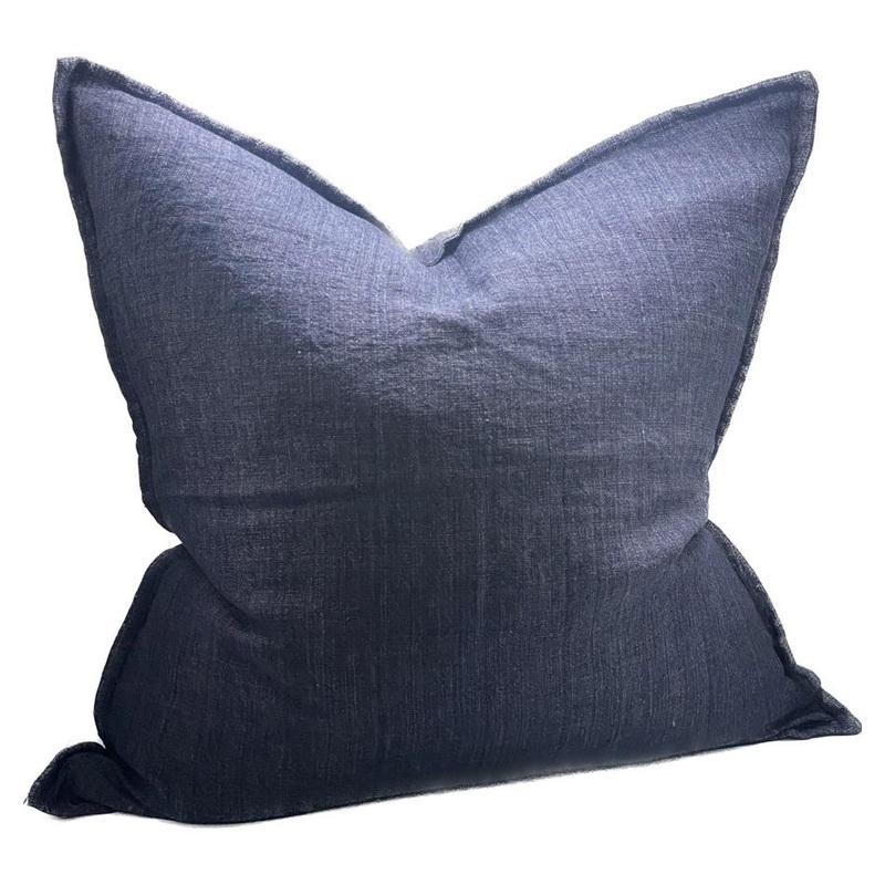 Rembrandt Linen Cushion Cover - Denim SC9022