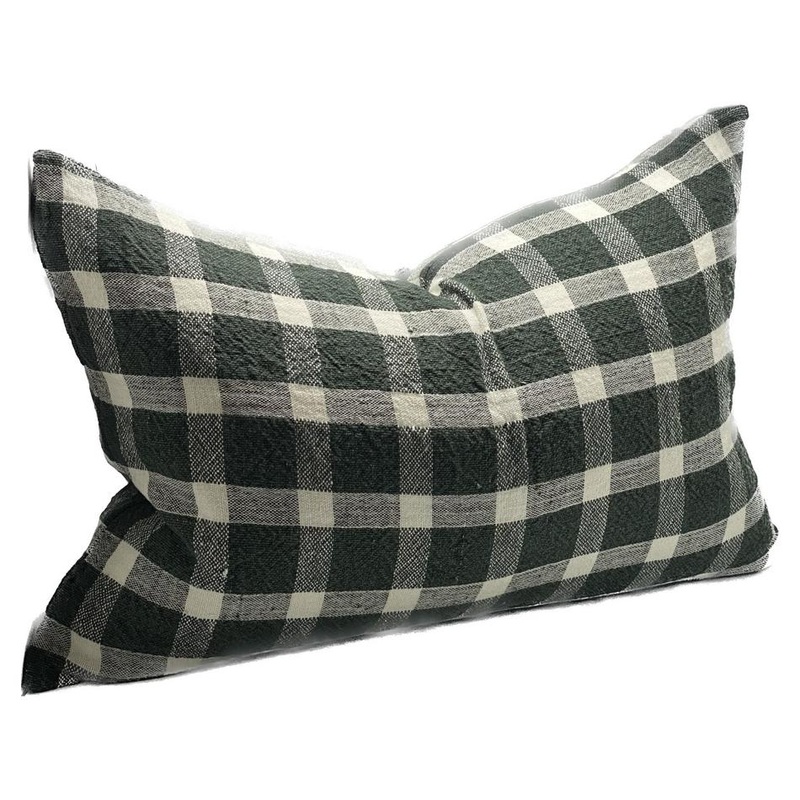 Rembrandt Linen Cushion Cover - Dk. Green SC9049
