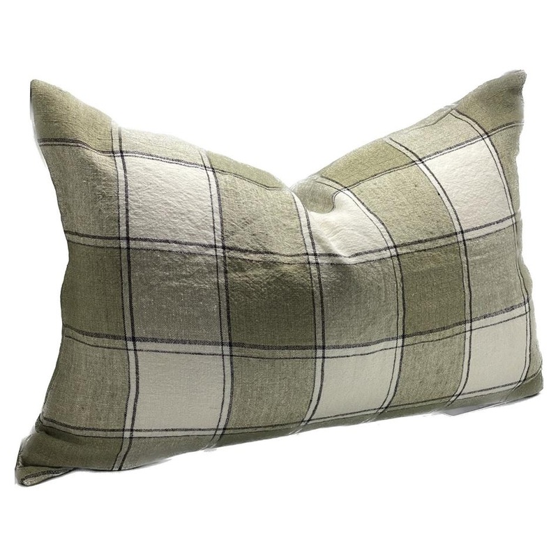 Rembrandt Linen Cushion Cover - Sage SC9061