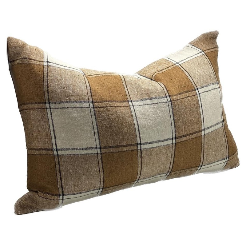 Rembrandt Linen Cushion Cover - Tobacco SC9059