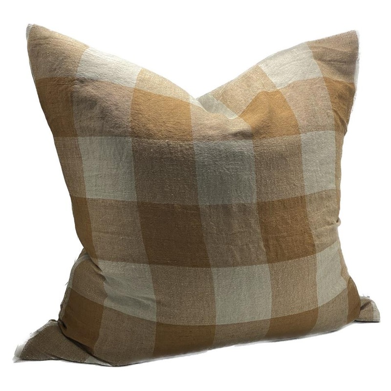 Rembrandt Linen Cushion Cover - Toffee SC9038