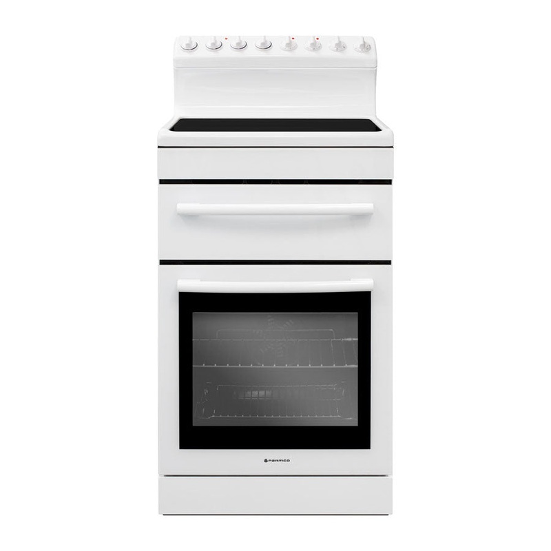 Parmco 540mm Freestanding Stove Ceramic White FS54CER