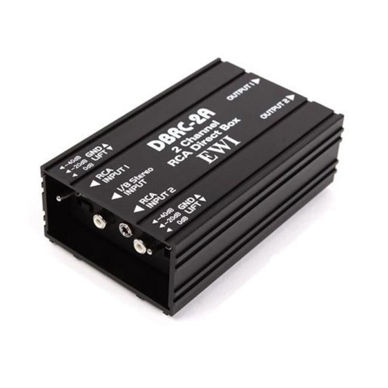 EWI 2 Channel Passive RCA DI Box