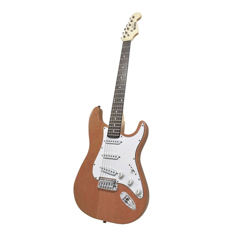 Newen St electric guitar in dark wood finish