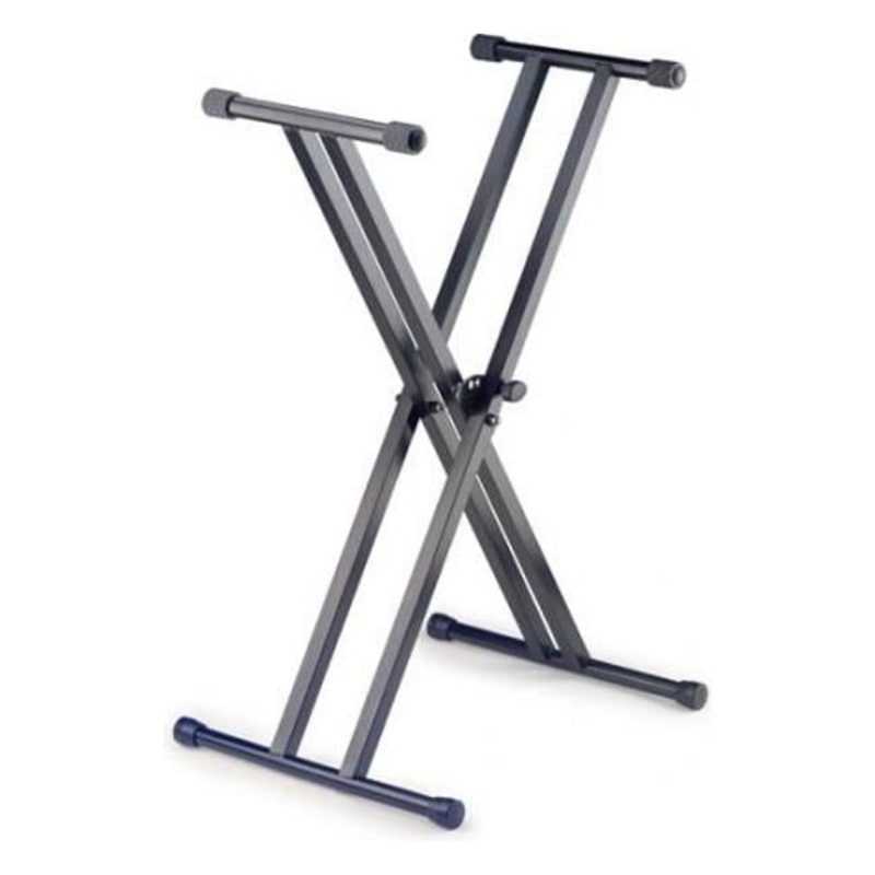Stagg Double Braced X-Style Keyboard Stand Black