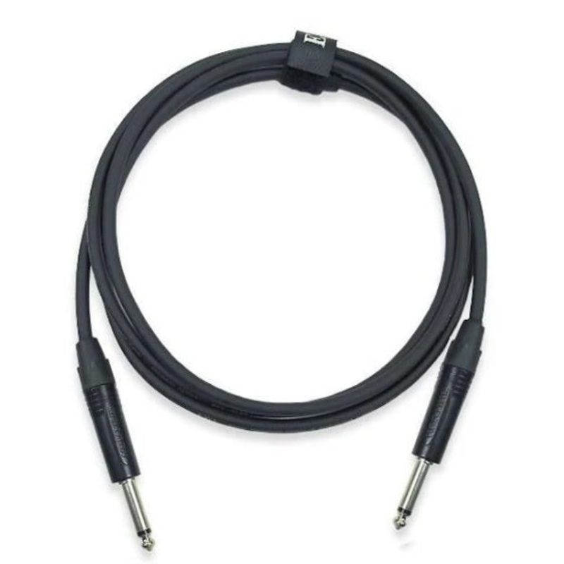 EWI Instrument Cable Straight Neutrik X ends 30 Ft Black