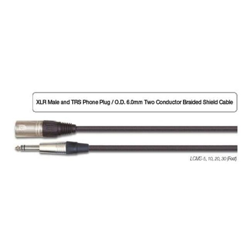 EWI Jack-Male XLR 5 Ft