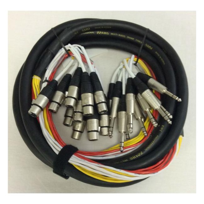 EWI TRS-XLR Female Multi-Track Cable 15 Ft