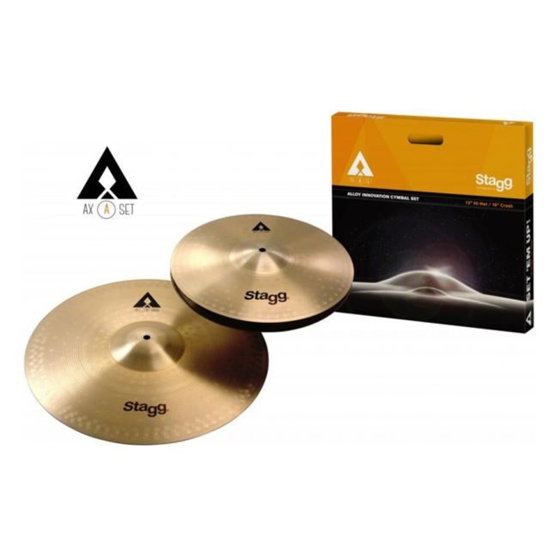 Stagg AXA Copper Steel Cymbal Set HH13" CR 16"