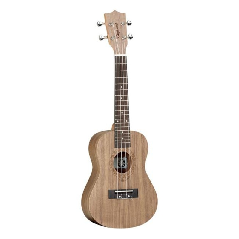 Tanglewood TWT-3 concert uke - black walnut with arched bac