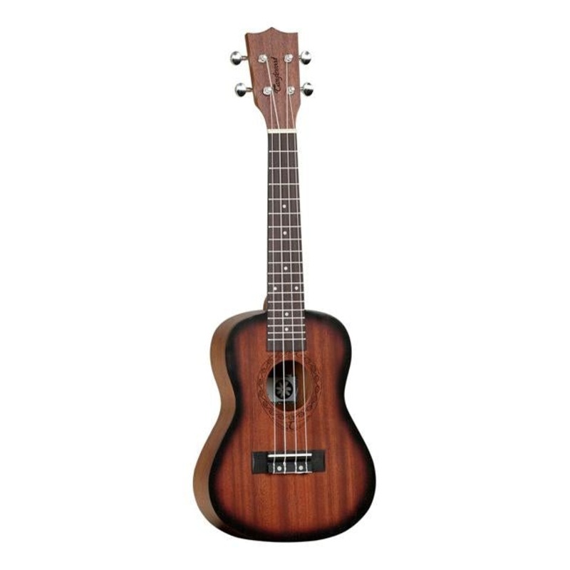 Tanglewood TWT-3E concert uke with EQ - black walnut