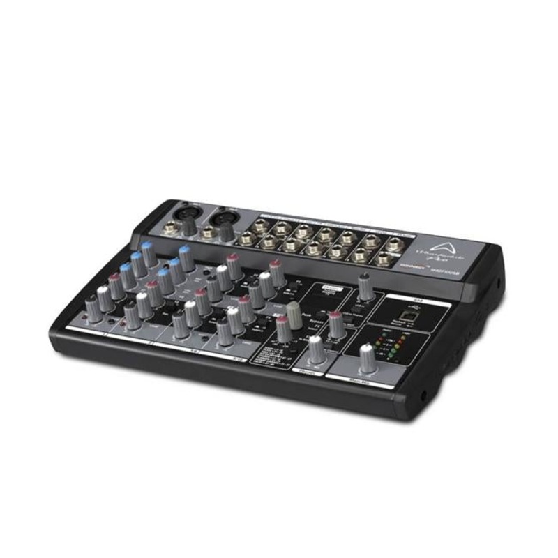 Wharfedale 2XLR  4 Stereo Ch Mini Mixer w/RCA 7 FX