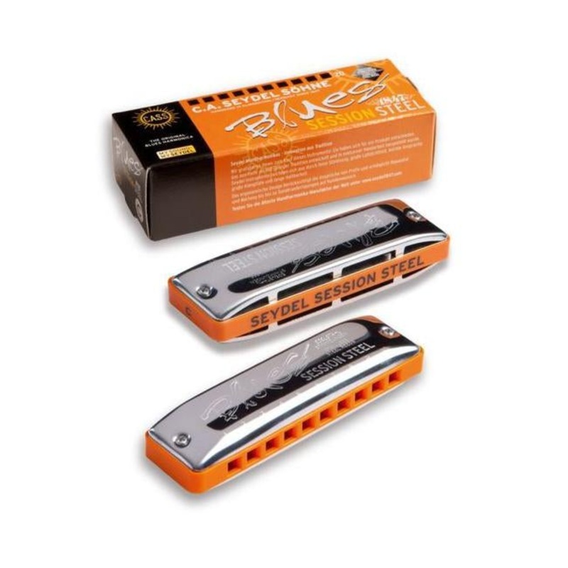 C.A.Seydel Blues Session Steel F Harmonica