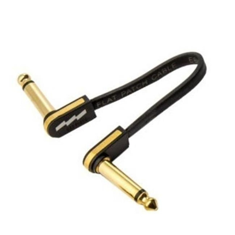 EBS Flat Patch Cable 10cm R/Ang Jack Premium Gold