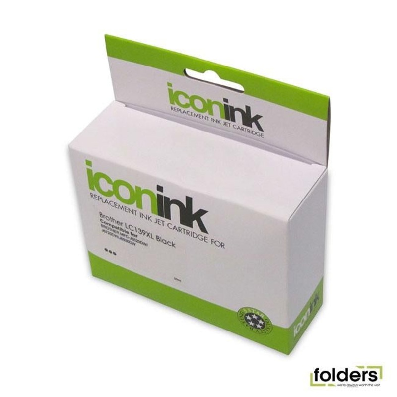Icon Compatible Brother LC139 XL Black Ink Cartridge