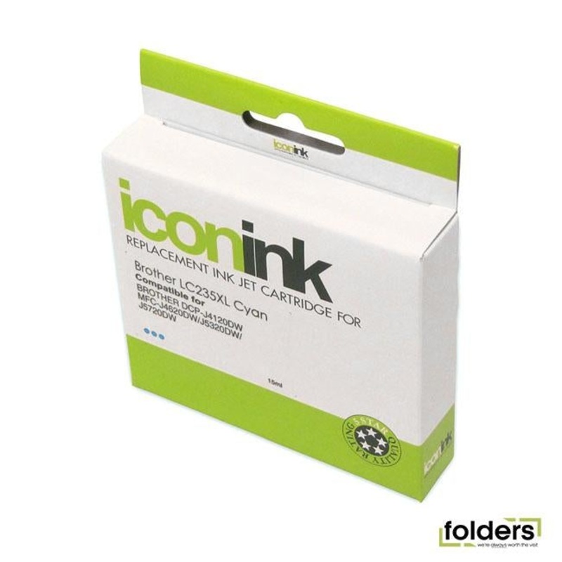 Icon Compatible Brother LC235XL Cyan Ink Cartridge