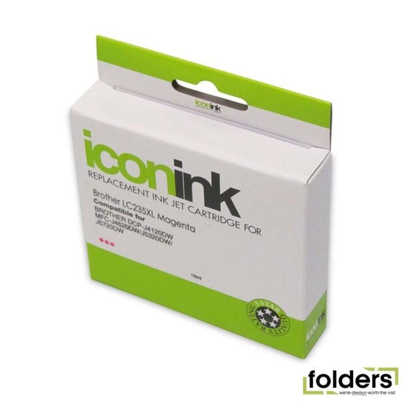 Icon Compatible Brother LC235XL Magenta Ink Cartridge