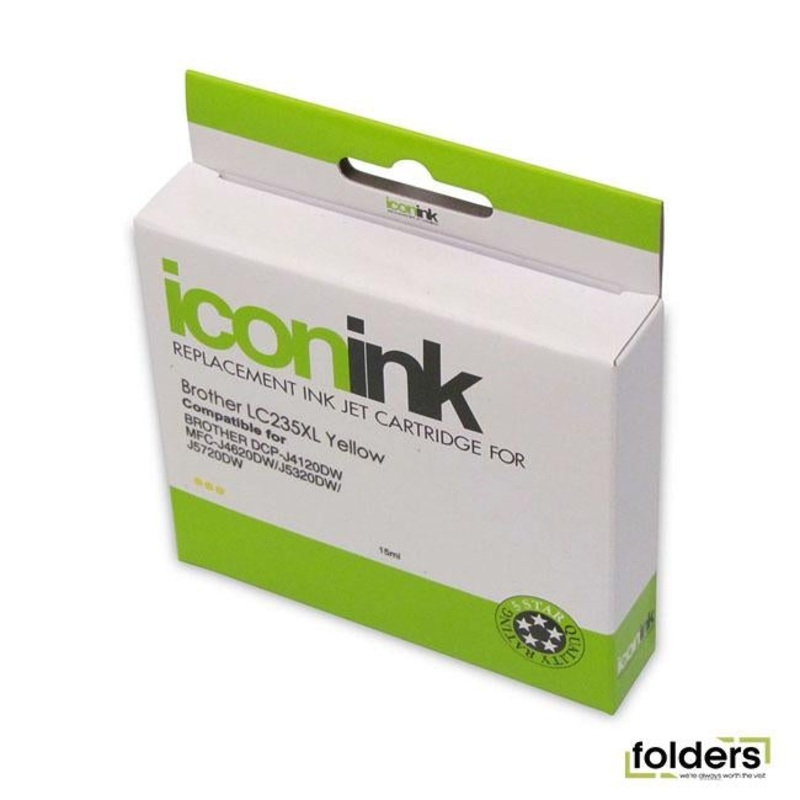 Icon Compatible Brother LC235XL Yellow Ink Cartridge