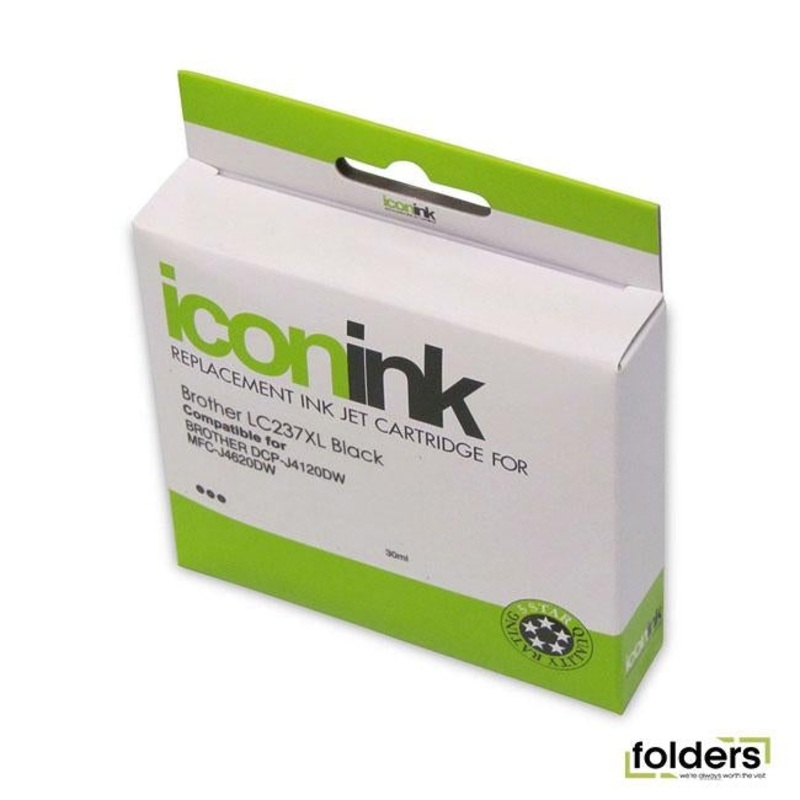 Icon Compatible Brother LC237XL Black Ink Cartridge